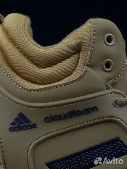 Зимние кроссовки adidas Cloudfoam с мехом