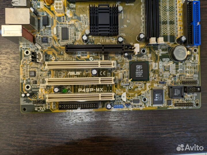 Материнская плата microATX S478 asus P4SP-MX