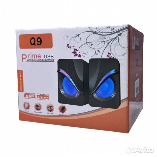 Активная акустич. система 2.0 Q9 black