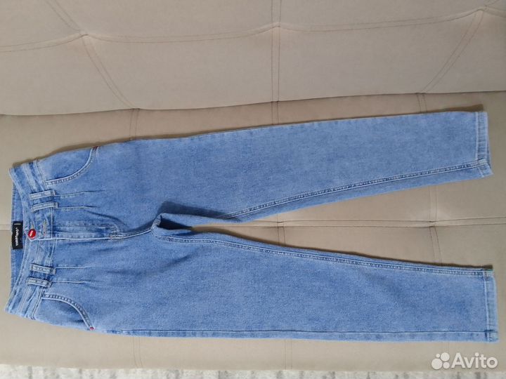 Джинсы бананы подростковые женские