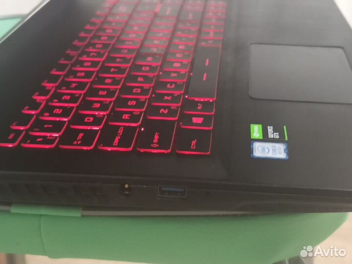Игровой ноутбук msi i5.8gb,1650ti