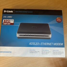 Wifi роутер d link dsl-2300u