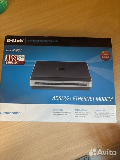 Wifi роутер d link dsl-2300u