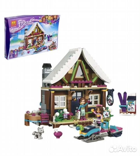 Аналог Lego Friends 41323 Горнолыжный курорт: Шале