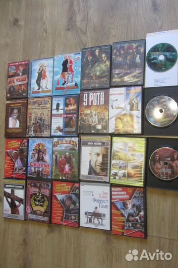 Диски DVD с фильмами