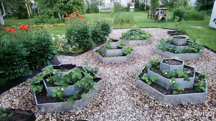 Садовое ограждение клумба