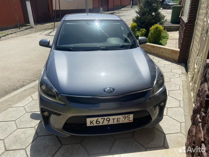 Бампер kia rio 4