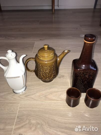 Кувшин Штоф Графин Бутыль керамика