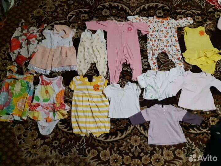 Боди для девочки 56 62