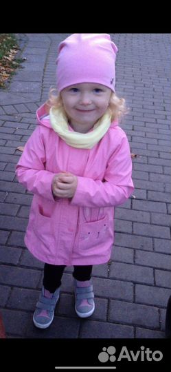 Плащ дождевик для девочки