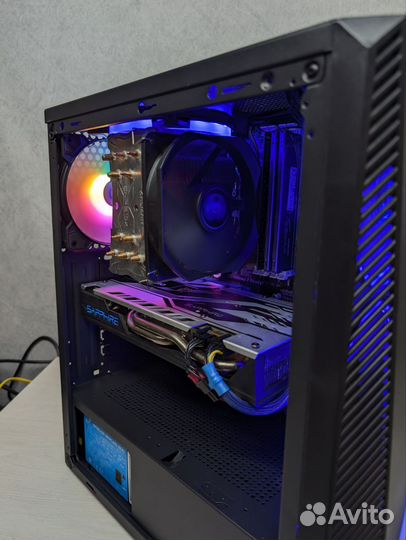 Игровой пк Intel Core I7 2600K Rx 580 Sapphire Nit