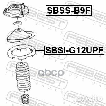 Опора переднего амортизатора sbssb9F Febest