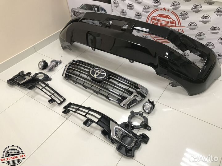 Тойота land cruiser 200 бампер в стиле 2021 г W198