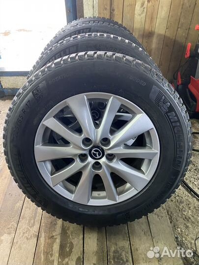 Колеса 225 65 r17 Michelin зима шипы