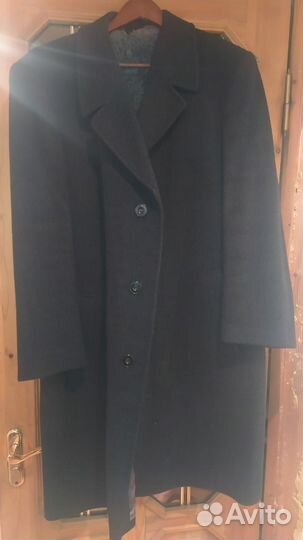 Пальто мужское новое, шерсть, с подкладкой