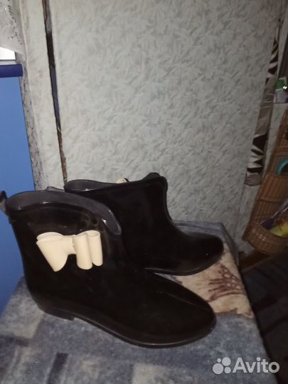 Полусапожки резиновые