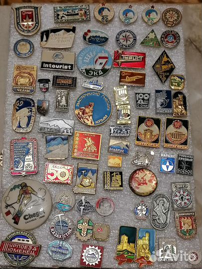 Значки СССР туризм, путешествия,Сочи,Крым, отдых