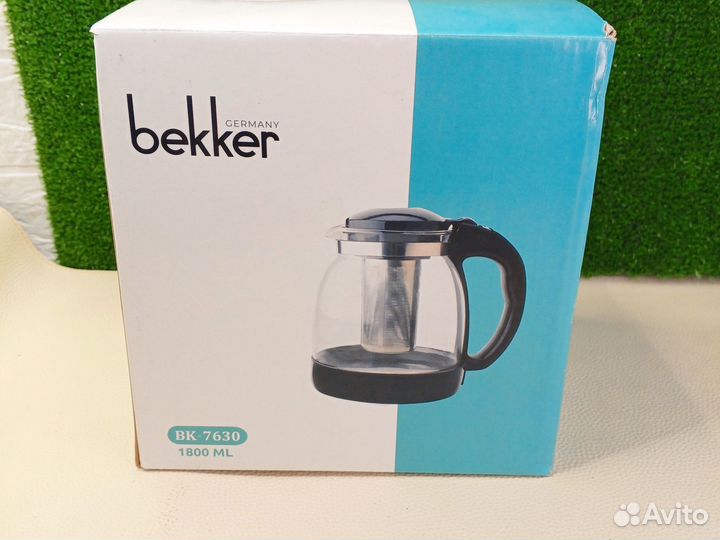 Чайник заварочный bekker BK-7630, 1,8 л