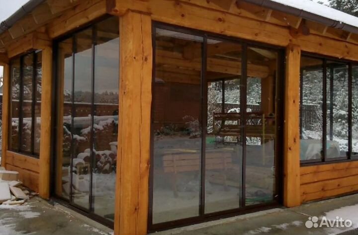 Остекление беседок