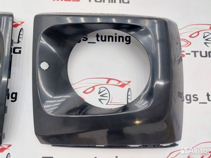 Очки на фары Mercedes G-class w464 под окрас