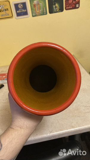 Ваза для цветов хохломская