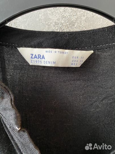 Платье рубашка женская Zara оригинал 40-42