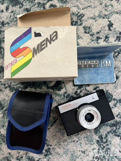 Плёночный фотоаппарат смена