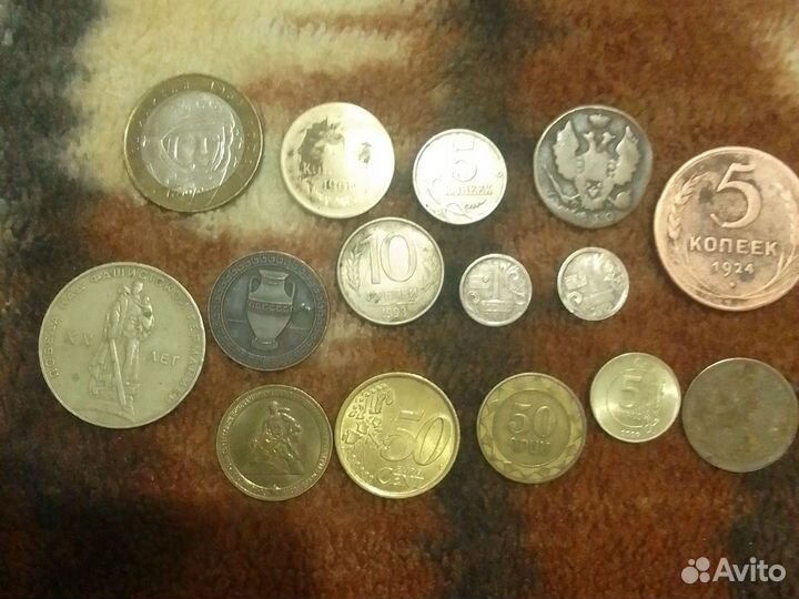 Продам монеты СССР и турецкие