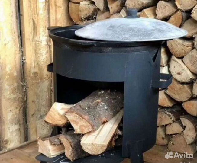Печь для казана 22л Новый