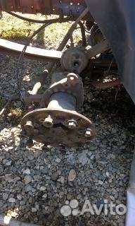 Передняя балка iveco, ступицы