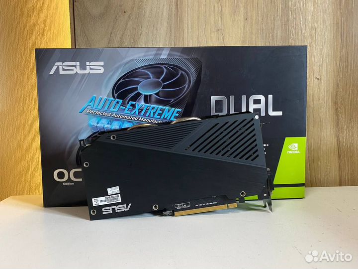 Видеокарта Asus Dual GTX 1660Super Гарантия