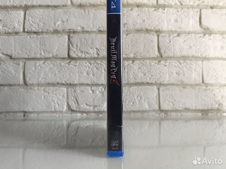 Devil May Cry 5 PS4 новый диск
