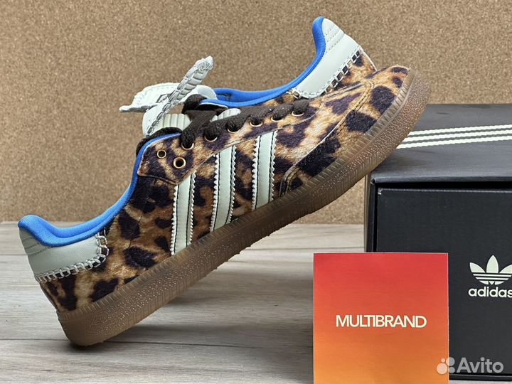 Кроссовки AdIdas Samba Leopard