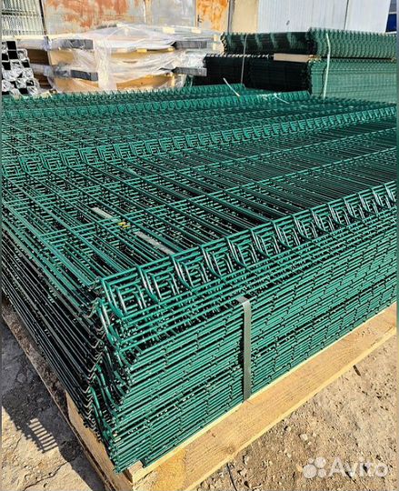 Забор сетка 3д