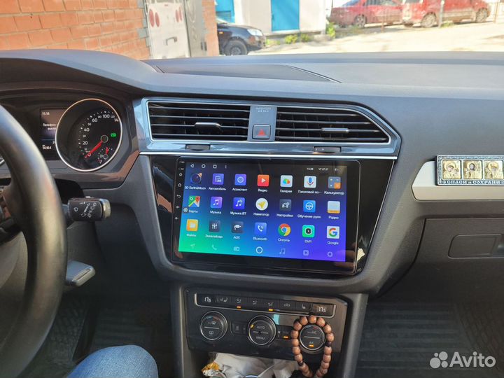 Android магнитол для Volkswagen Tiguan, есть Teyes