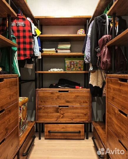 Гардеробные на заказ, системы хранения, шкафы