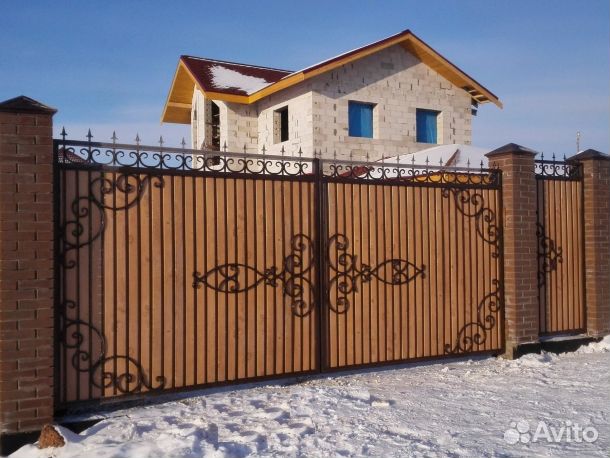 Кованые ворота