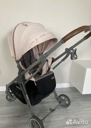 Коляска Happy Baby Luna + муфта Nuovita