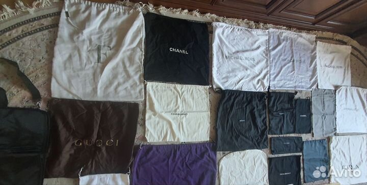 Пыльники, мешки брендовых вещей