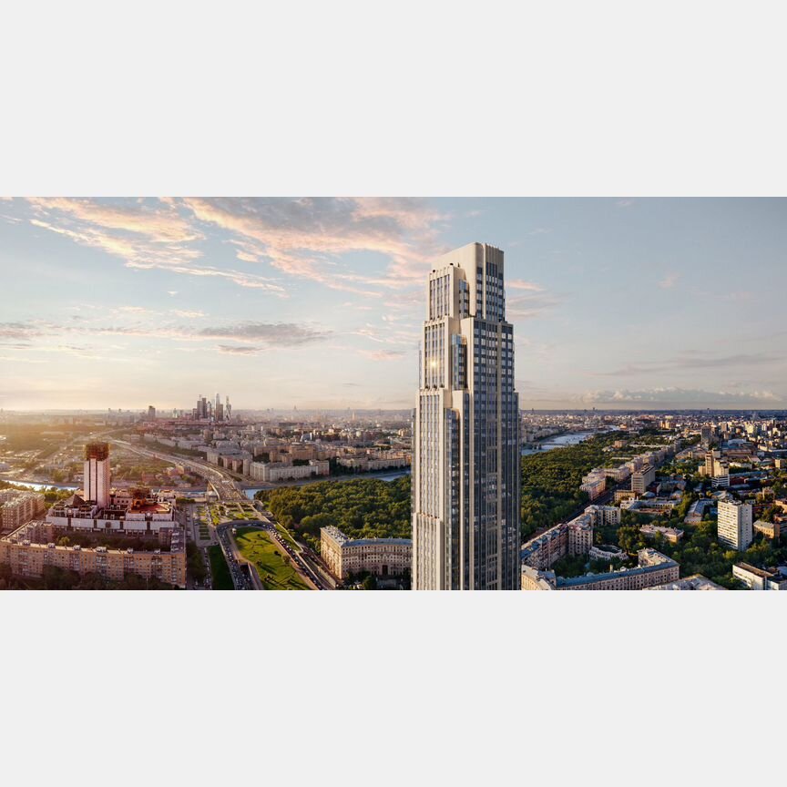 3-к. квартира, 98,9 м², 50/75 эт.