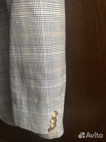 Пиджак мужской, новый,хлопок, лен, рамер L