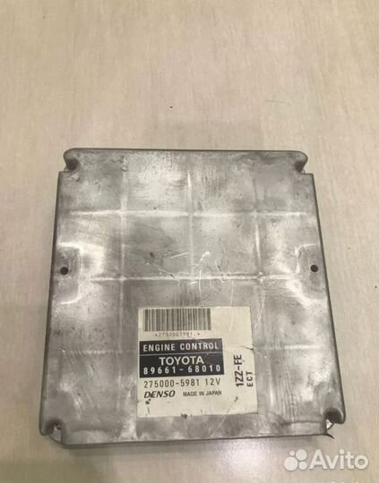 Эбу/Мозг/Блок управления двс Toyota 1NZ, 2NZ,1ZZ