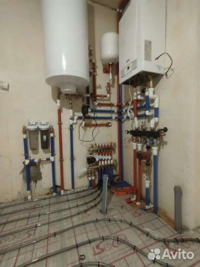 Водяной теплый пол, Монтаж системы отопления