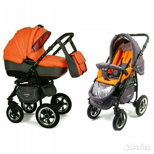 Детские коляски 3 в 1 adamex