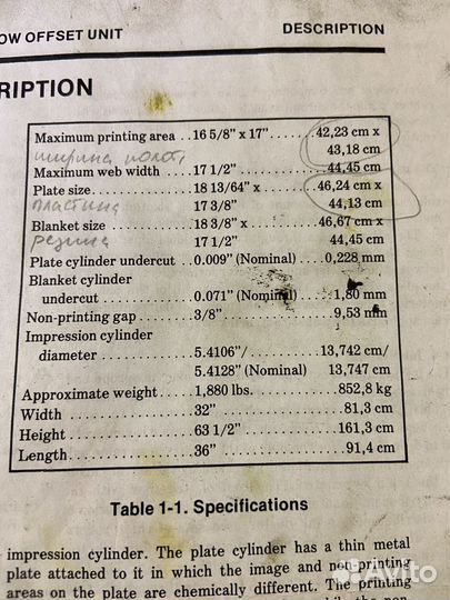 Офсет роль лист