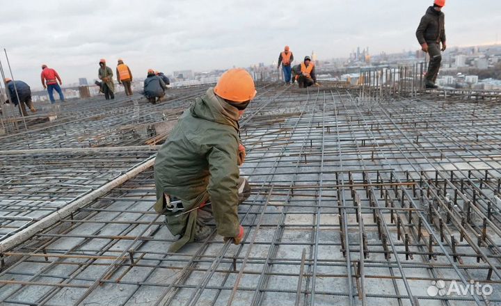 Бригада бетонщиков