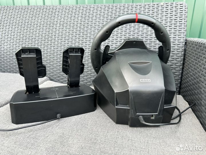 Игровой руль hori racing wheel apex