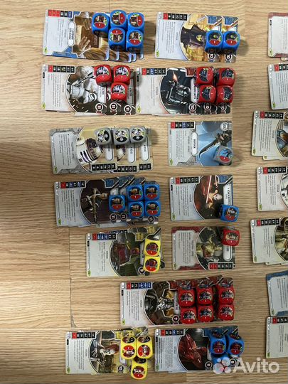 Продаю карты и кубы star wars destiny