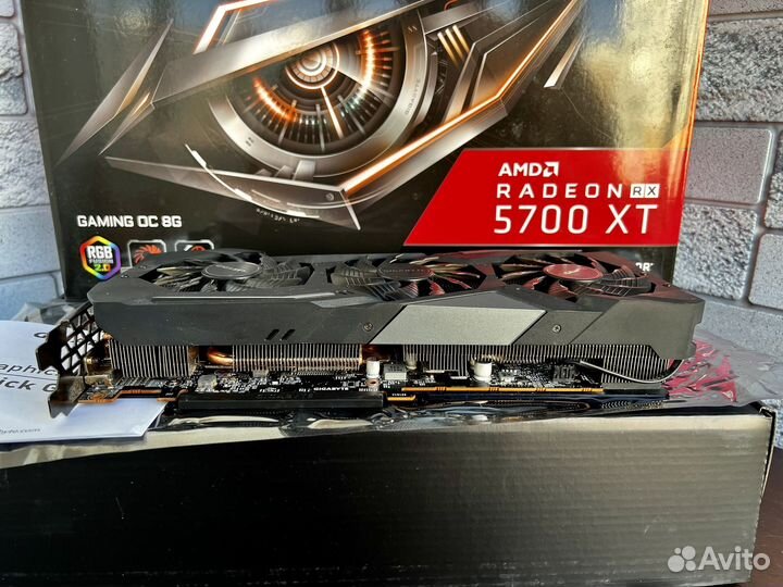 Видеокарта Rx 5700 XT 8GB Gigabyte Gaming OC