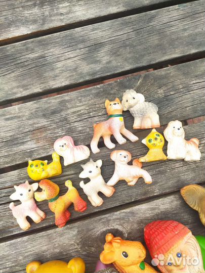 Советские резиновые игрушки